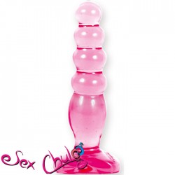 PLUG ANALE CRYSTAL JELLIES ANAL DELIGHT PINK
